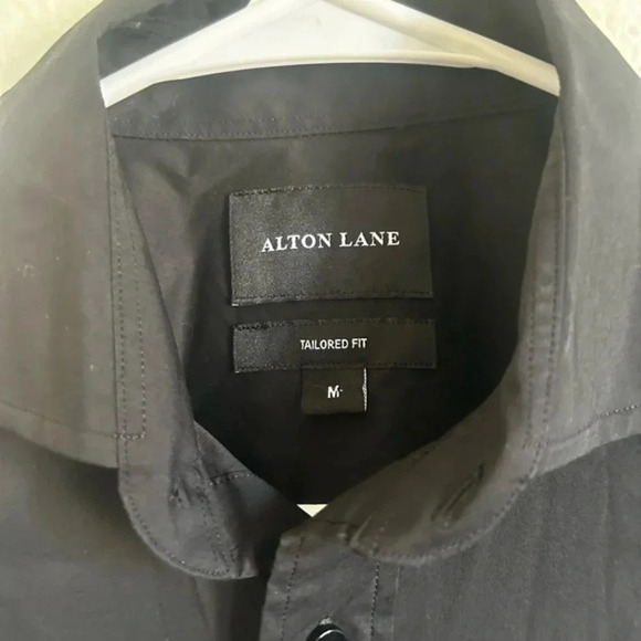 ALTON LANE men’s black shirt‎ size M - Picture 7 of 10